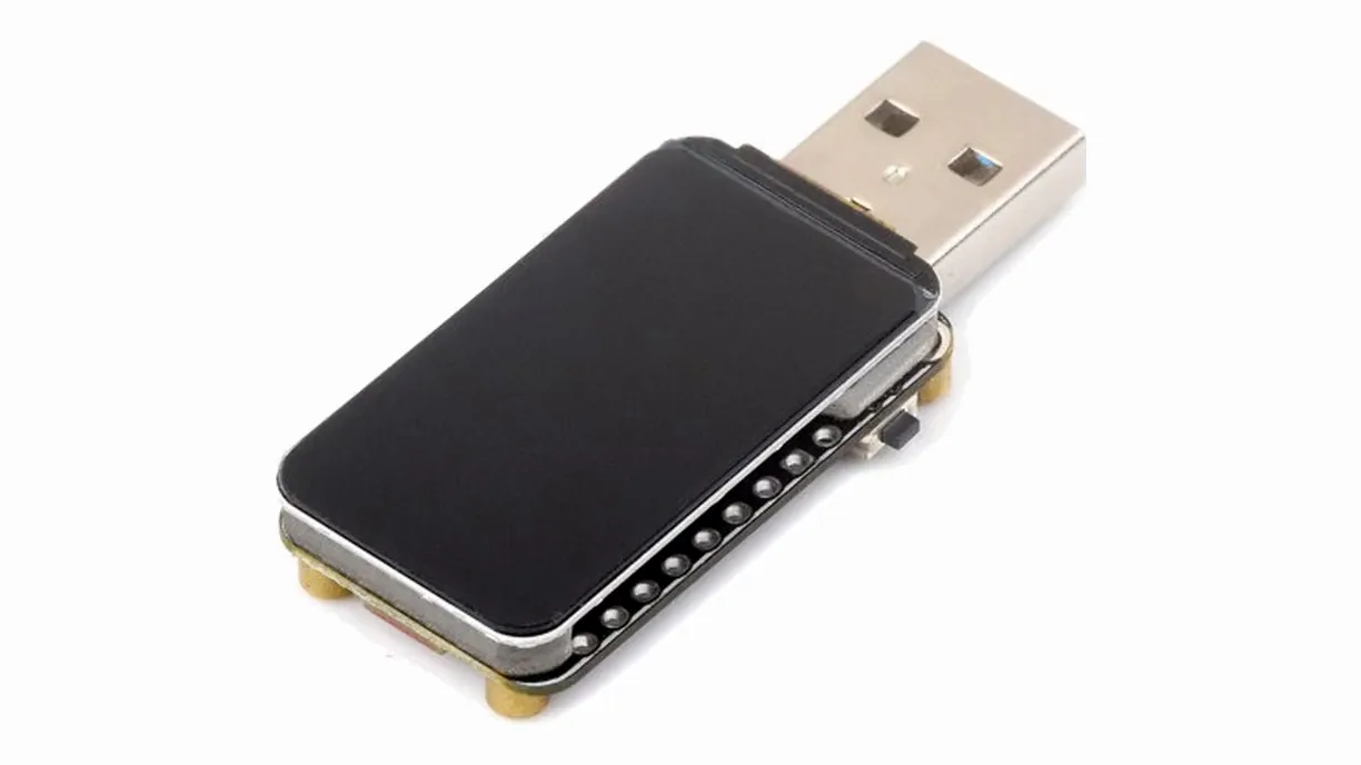 The Waveshare ESP32-S3-LCD-1.47, a USB stick with a screen