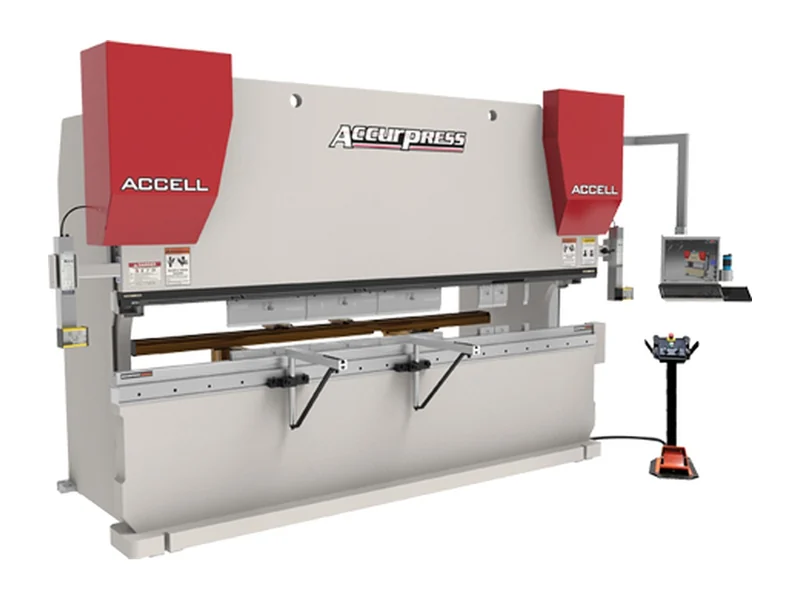 A CNC press brake