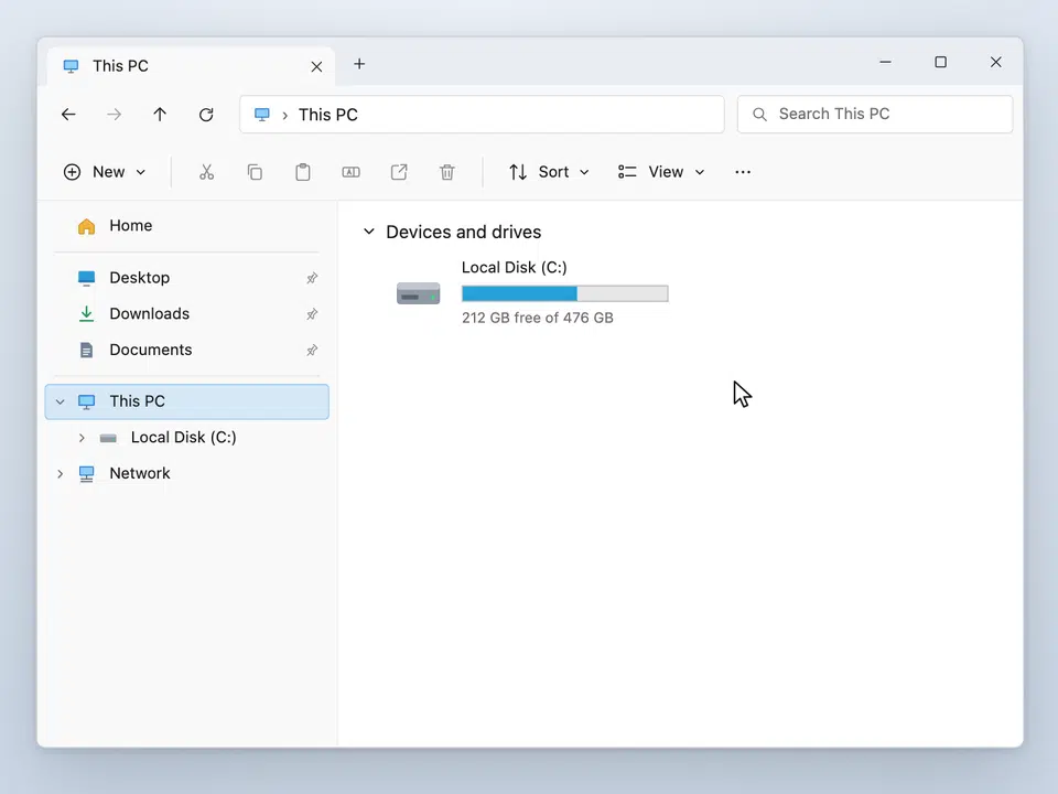 Windows’ File Explorer: Network is clicked, and six WiFiDrives appear under Other devices, each named after its machine